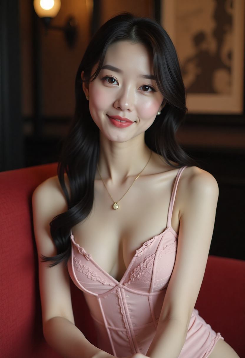 学姐的校园图书馆夜景 缩略图